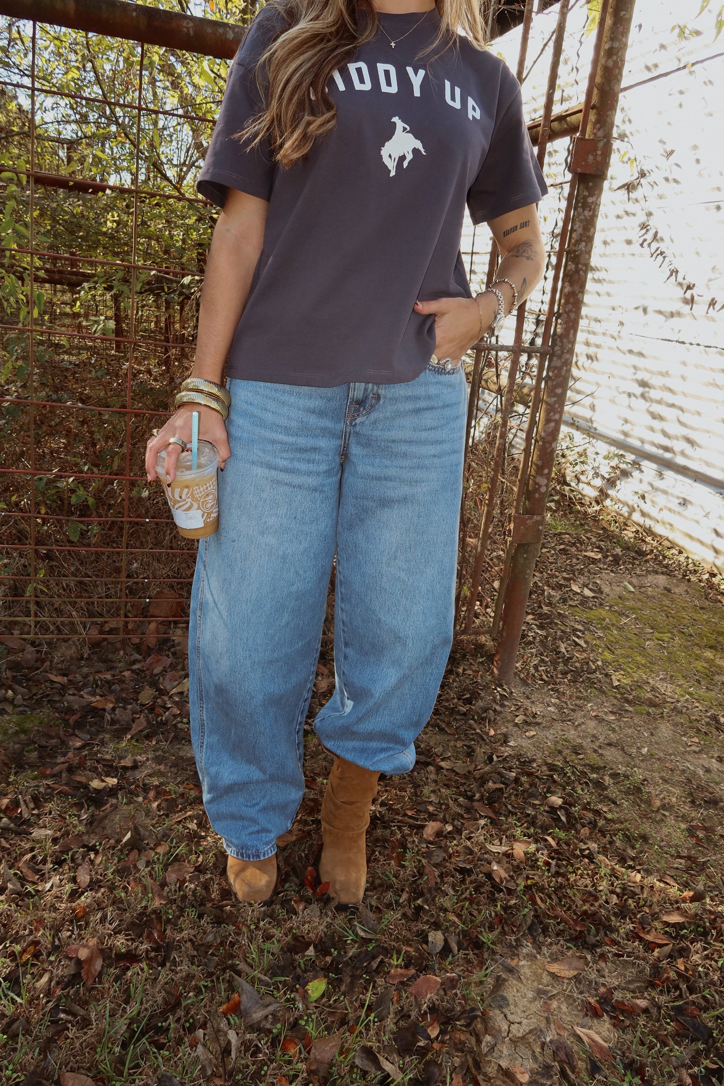 Baggy Dad Barrel Jeans