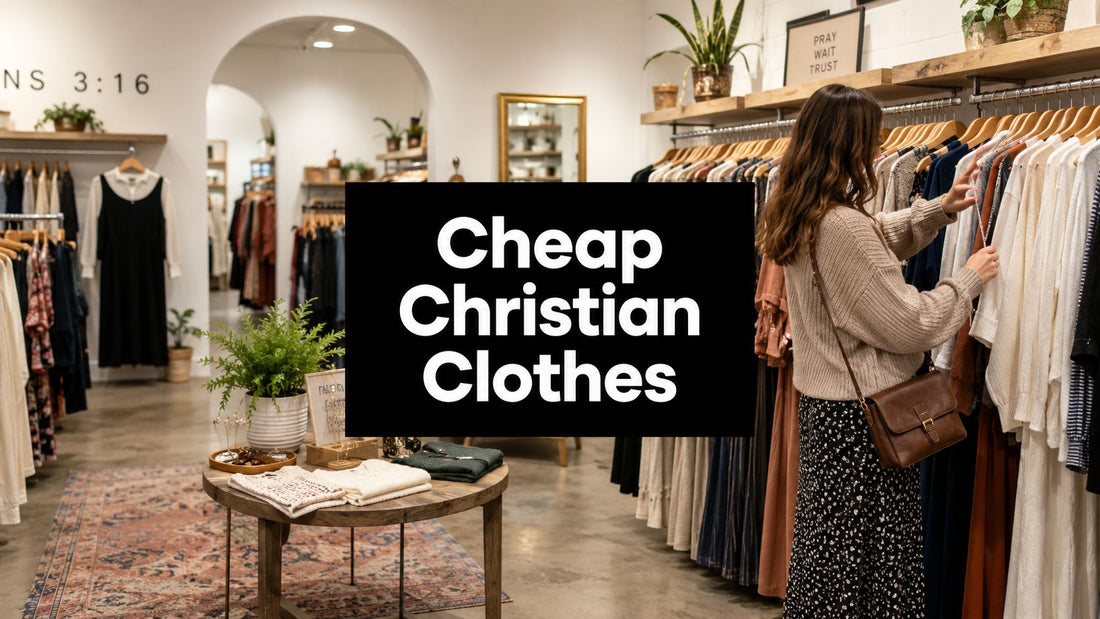 Finding Cheap Christian Clothes in 2026 Without Losing Style
