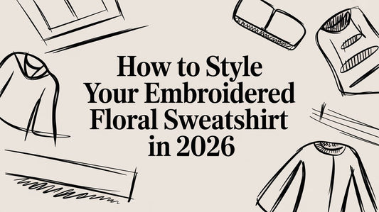 How Should I Style My Embroidered Floral Sweatshirt? A 2026 Guide