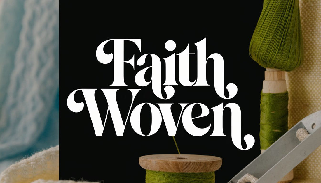 16. Faith Woven Into Fabric (your Unique Brand Phrase)