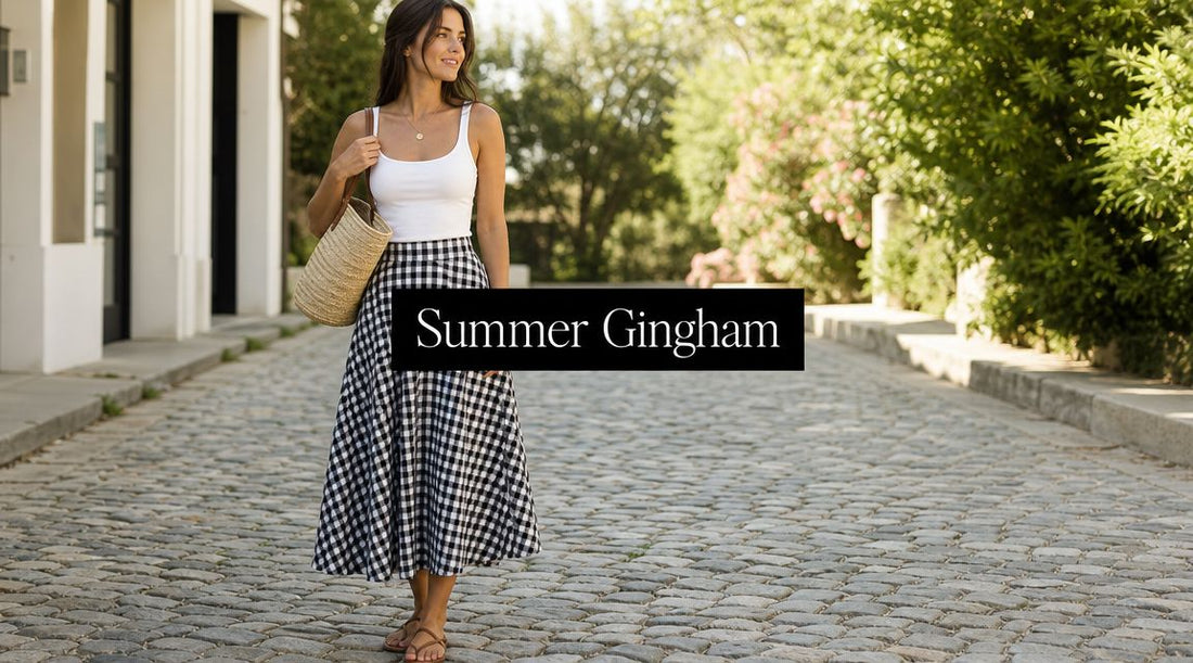 Gingham Skirt Outfit Ideas for Summer 2026