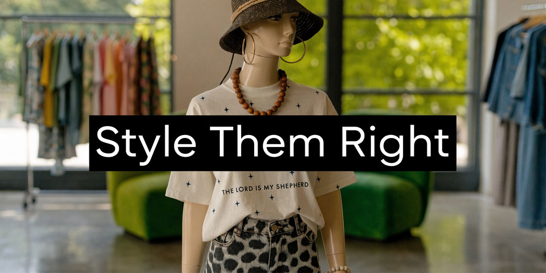 High-Waisted Animal Print Jeans: Style Them Right
