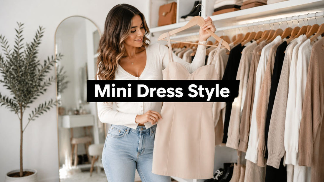 How to Wear a Mini Dress with Confidence and Grace