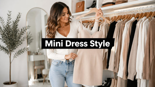 How to Wear a Mini Dress with Confidence and Grace