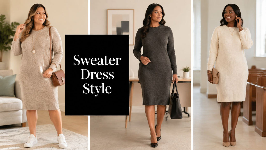 How to Wear a Sweater Dress: A Faith-Forward Style Guide