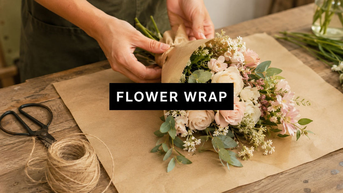 How to Wrap Flowers in Paper Like a Florist