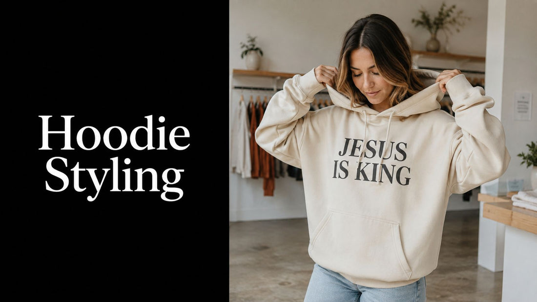 Jesus Is King Hoodie Styling Guide for Boutique Women