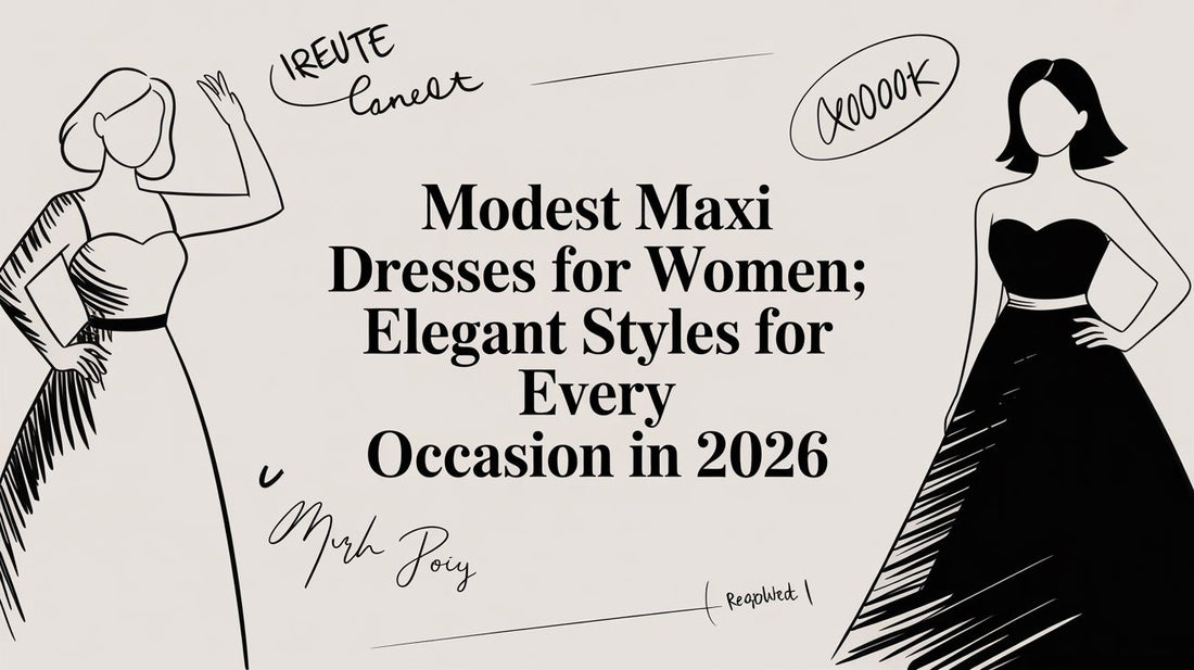 Modest Maxi Dresses for Women: A Guide to Elegant, Faith-Forward Styles