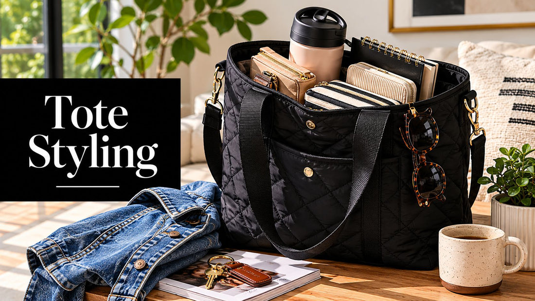 Nylon Quilted Tote: Outfit Ideas & Care Tips