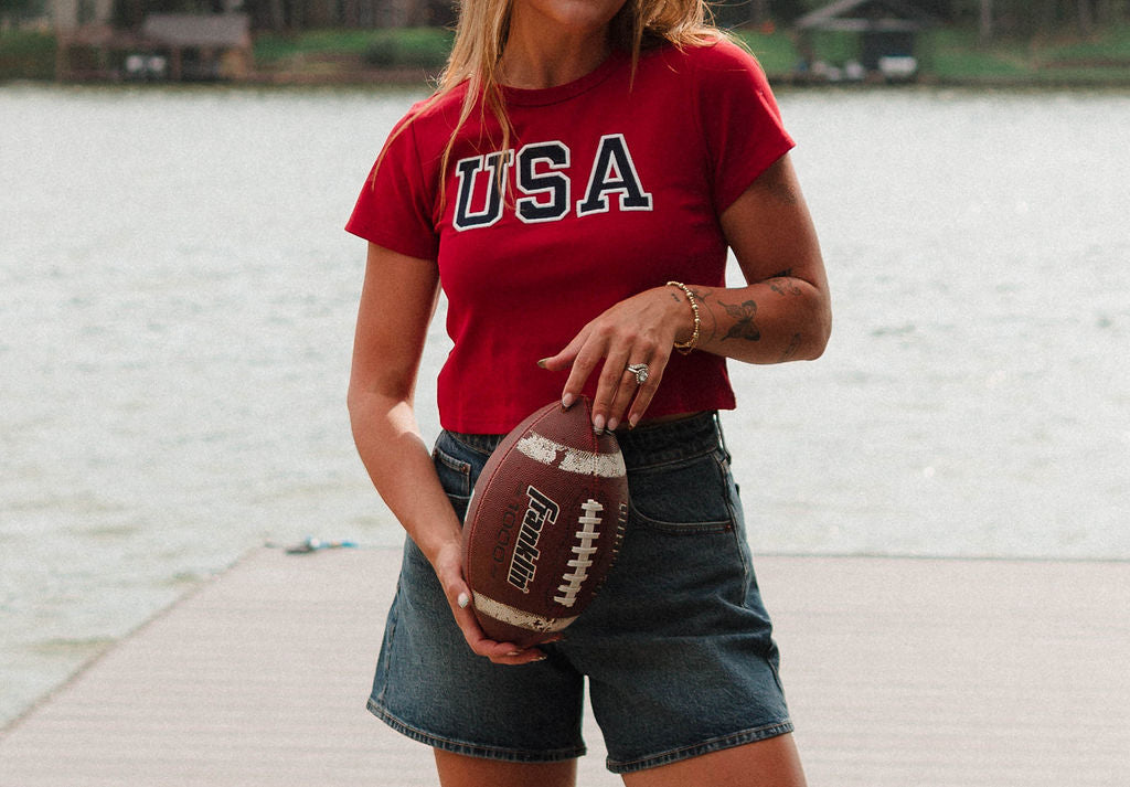 "USA" Baby Tee