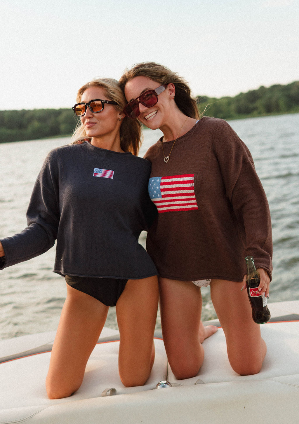 Freedom Knit Flag Sweater