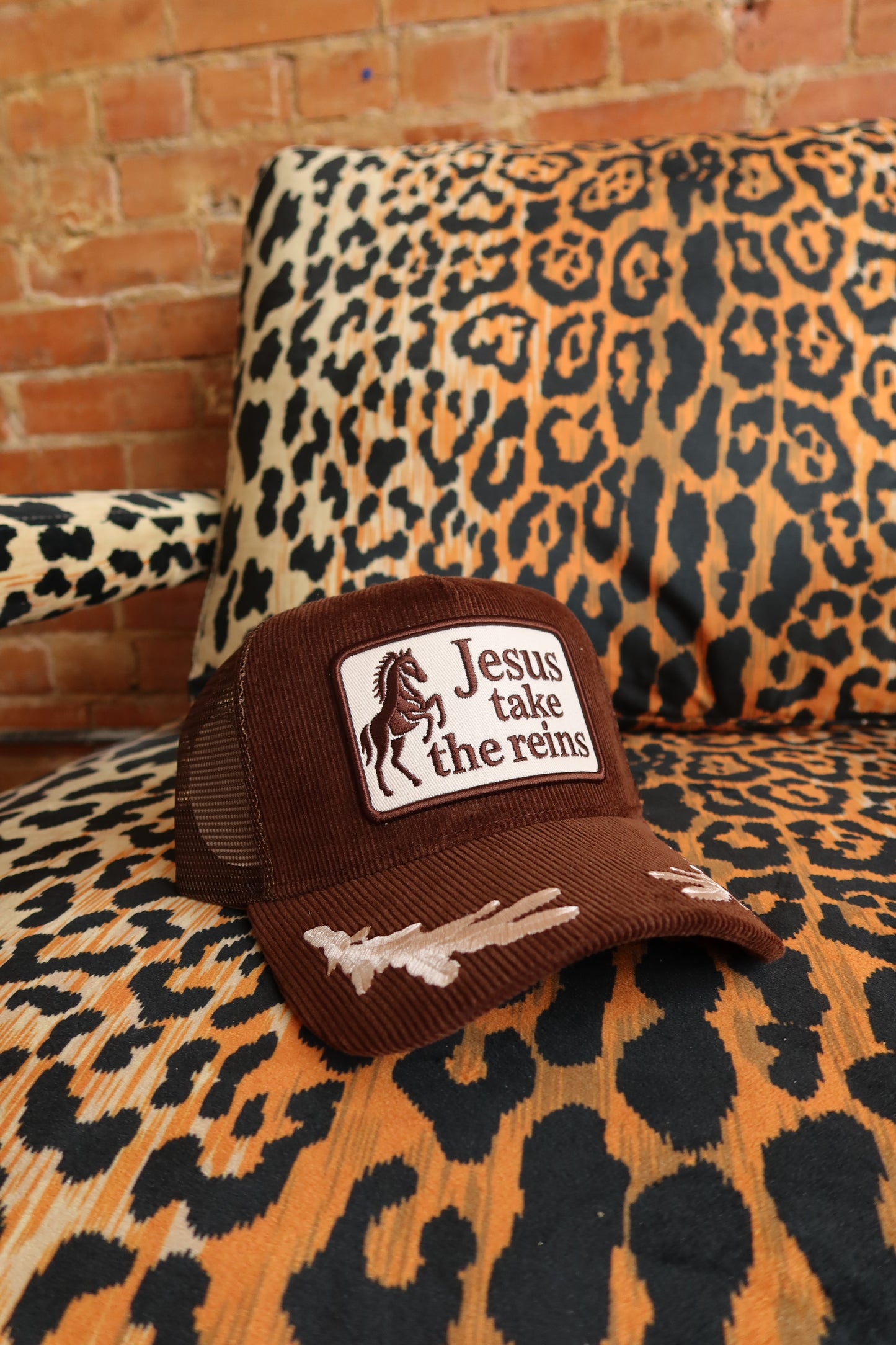 "Jesus Take The Reins" Trucker