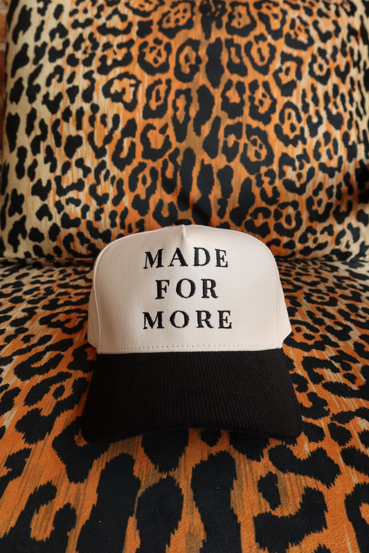 "Made for More" Cap
