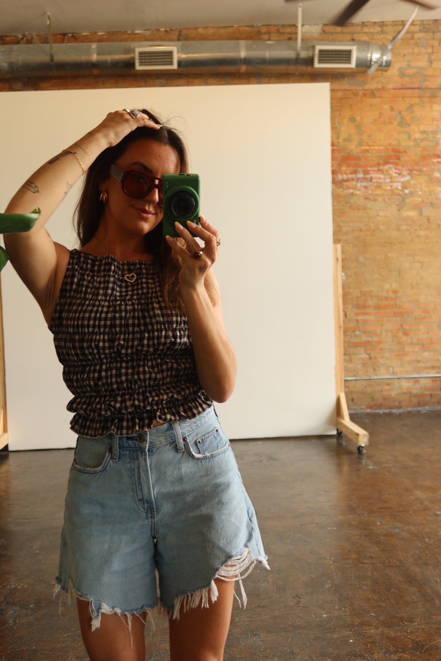 Rue Gingham Tank