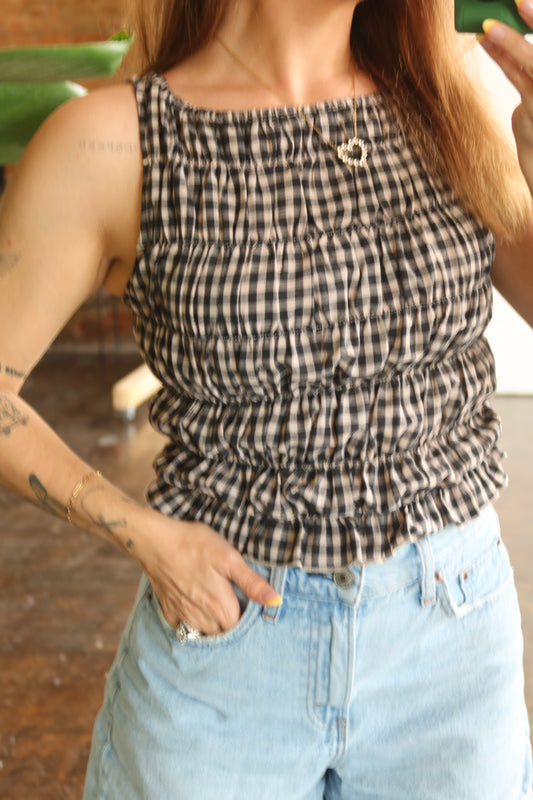 Rue Gingham Tank