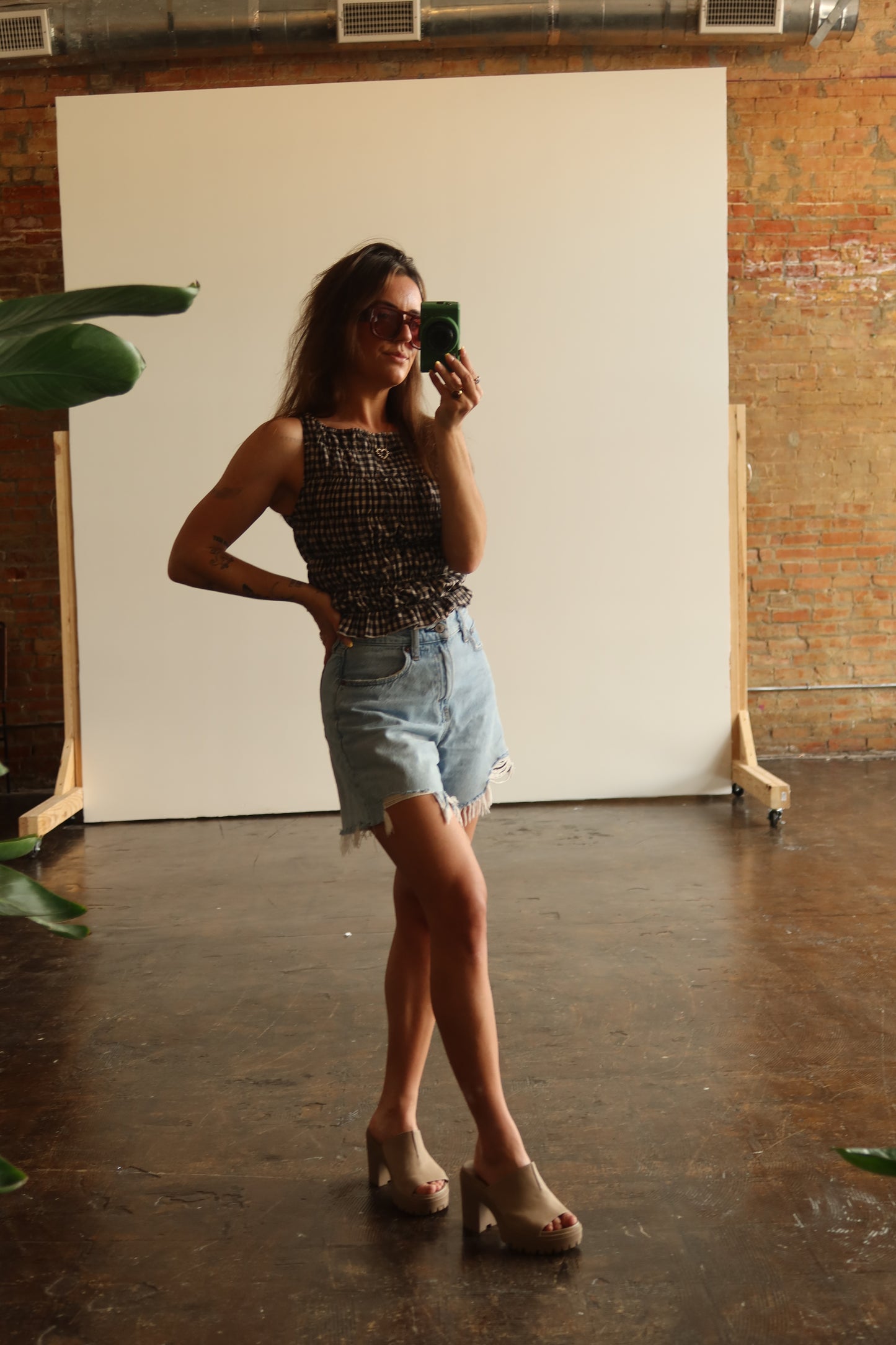 Rue Gingham Tank