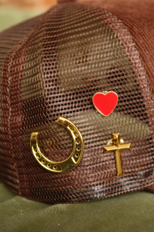 CROSS PIN (only with purchase of item)