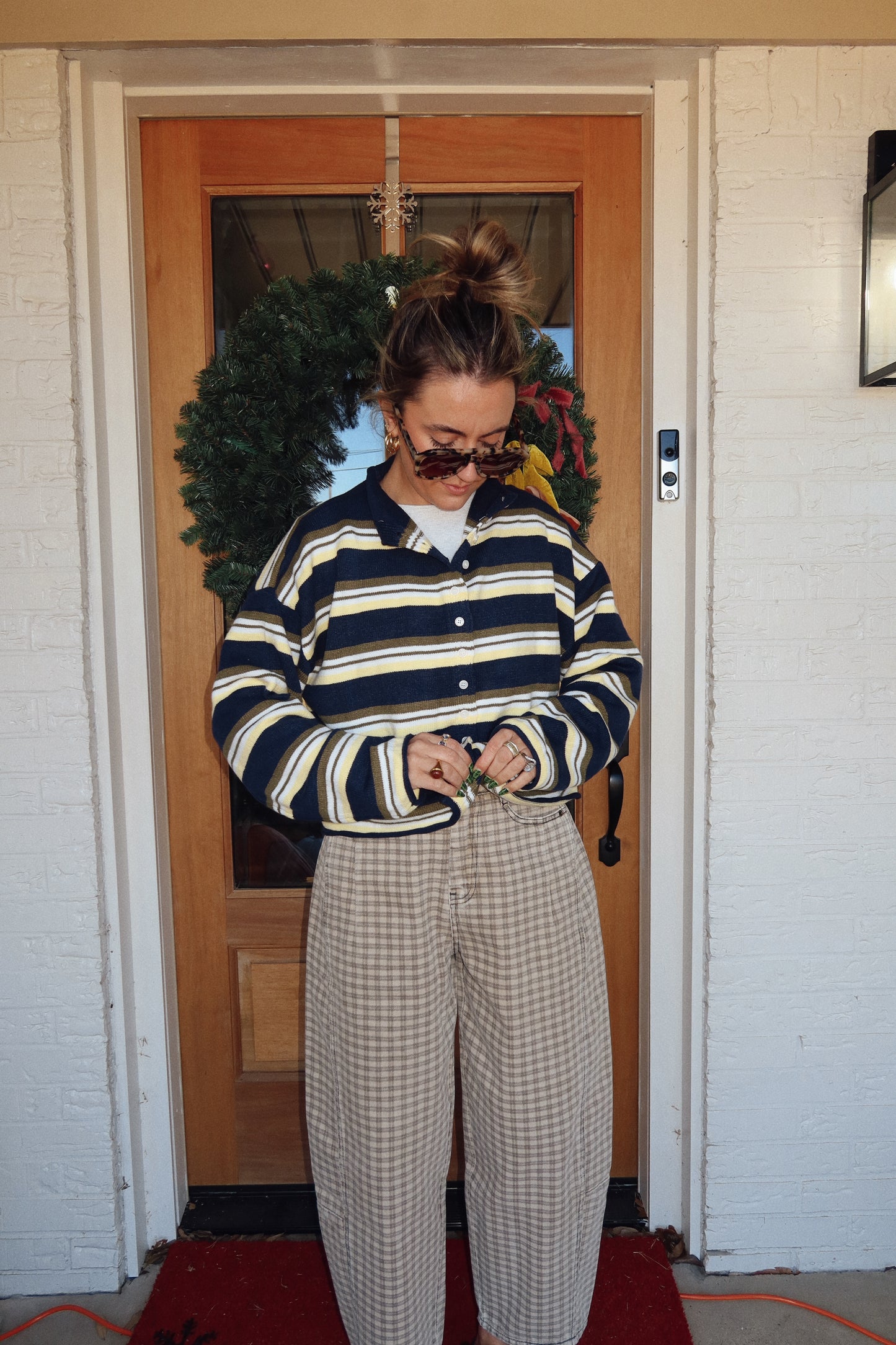 Hudson Stripe Cardigan