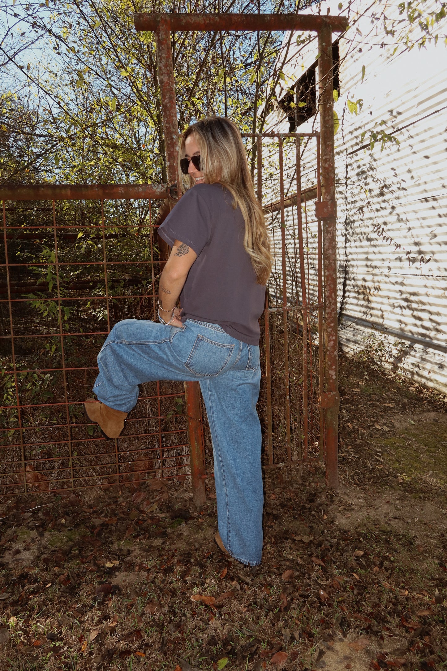 Baggy Dad Barrel Jeans