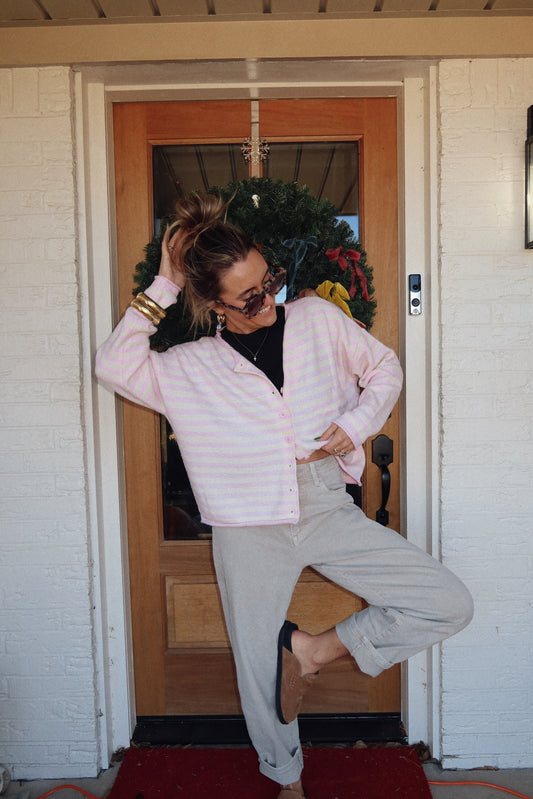 Rosie Stripe Cardigan
