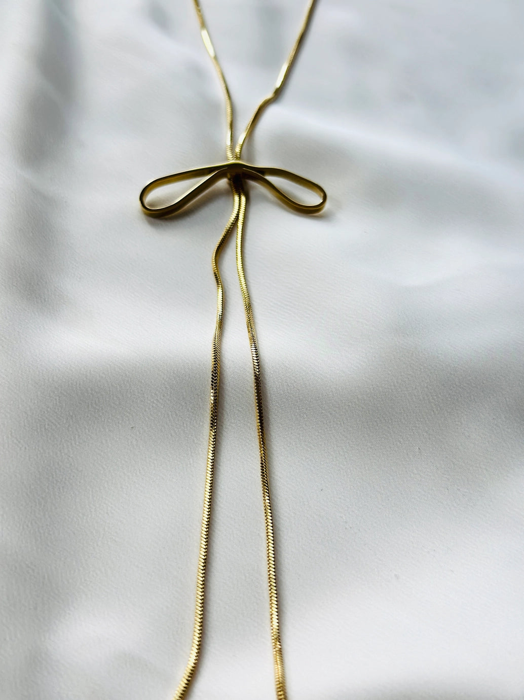 Bow Bolo Necklace