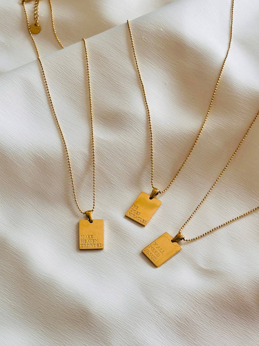 Saints on Earth Necklace